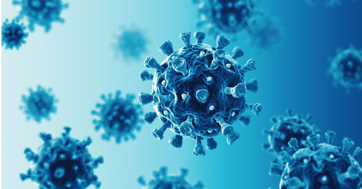 The transmission of coronavirus through airborne particles./